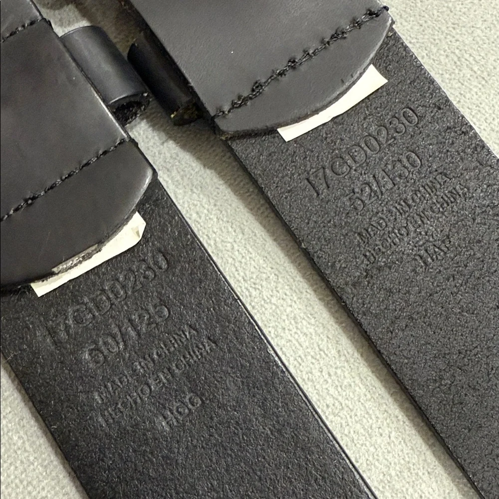 2 FOR 1 Dickies Black Belt with Metallic Buckle - Picture 4 of 6